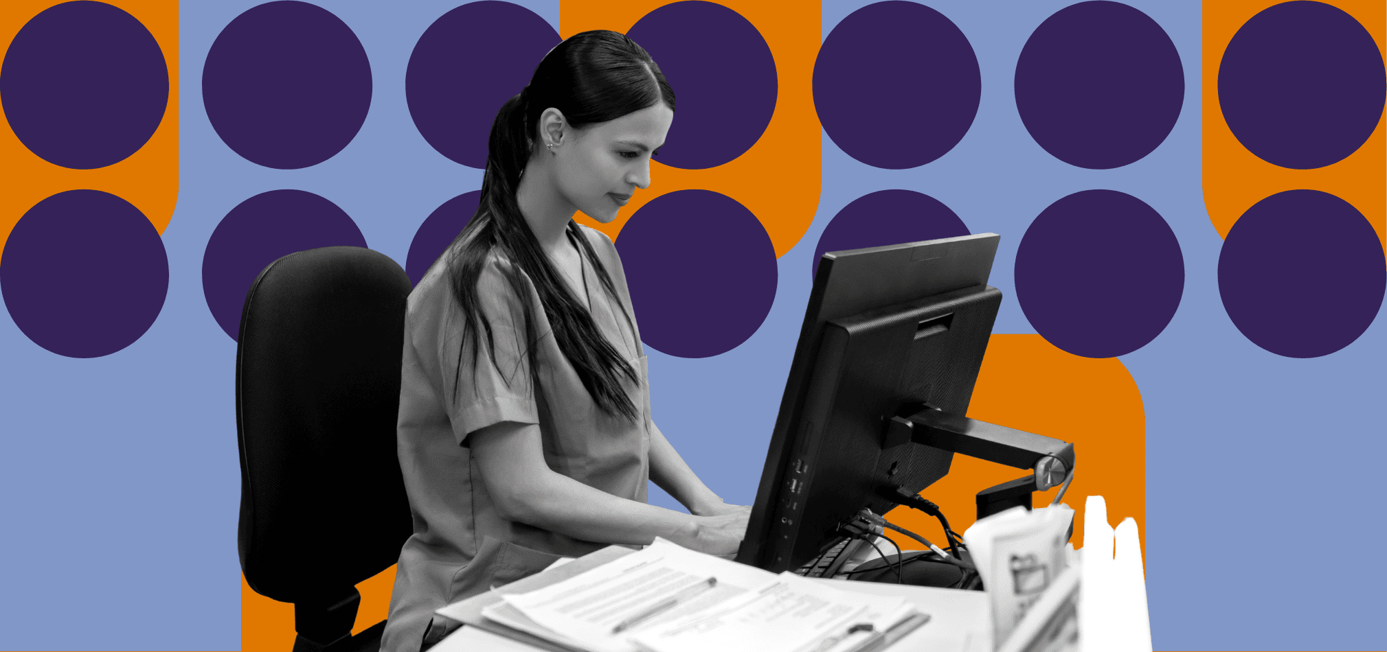 A home health or hospice nurse is setting up an NGS Connex account