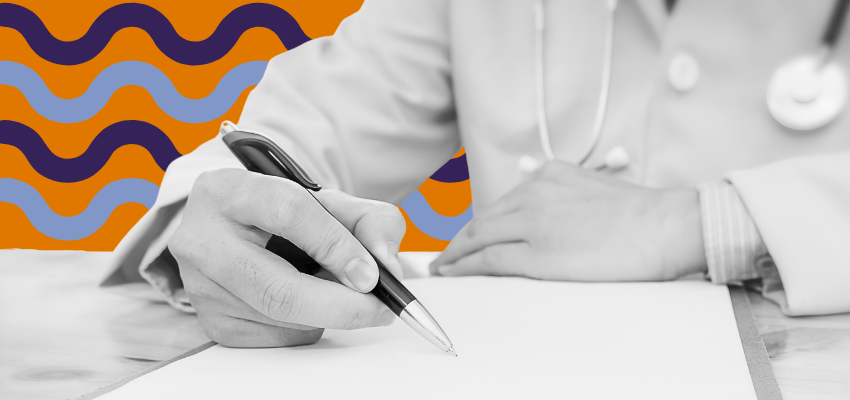 A home health or hospice clinician makes sure their signature for a Medicare patient's order is valid.