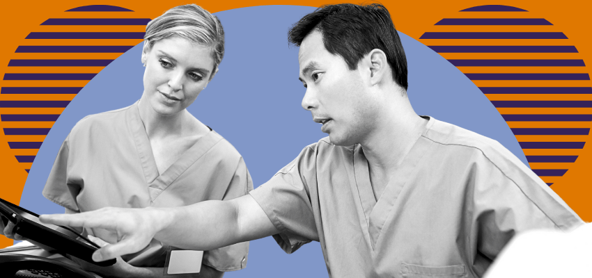 An RN supervises a LVN in accordance with Medicare home health & hospice supervision policies.